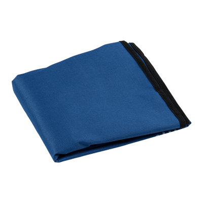 Ustensiles de restaurant-SAC DE PANIER SEULEMENT: sac de nettoyage professionnel 18 gallons Clean Tek, 1 réceptacle robuste avec fermeture à glissière - chariot de conciergerie vendu séparément, durable, remplacement en plastique bleu