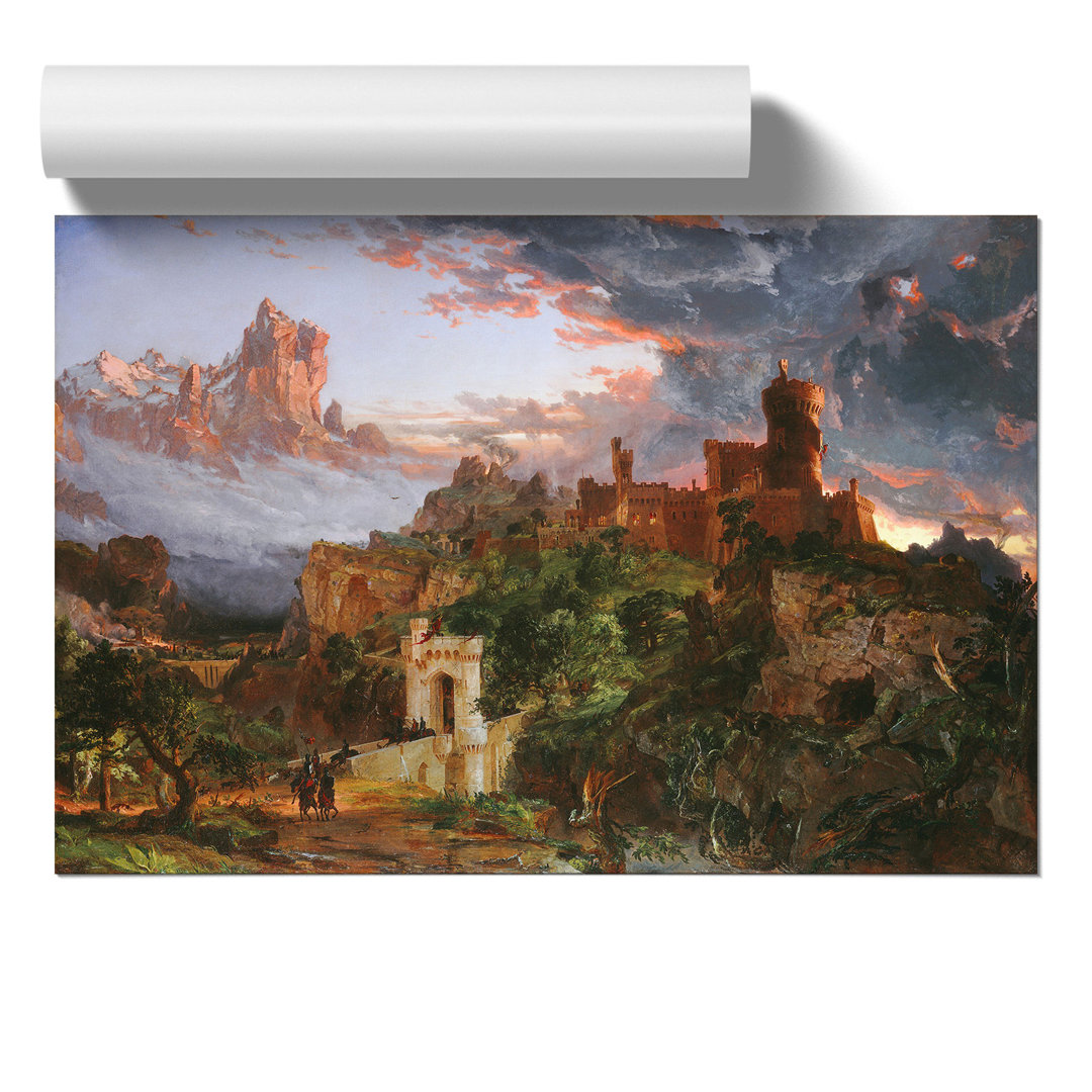 The Spirit of War by Jasper Francis Cropsey - Frameless Print