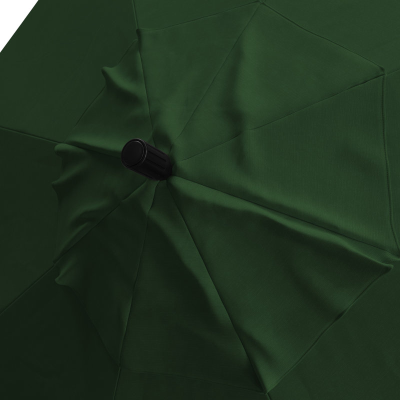 Parasol de marché 90 po Nakiesha, Toile verte Pacifica