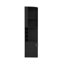 Armoire de coin Syrah avec deux portes, trois tablettes ouvertes et porte-bouteilles-771987157