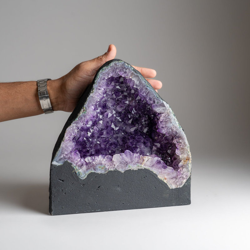 Genuine Amethyst Cluster Geode From Brazil (20 Lbs)