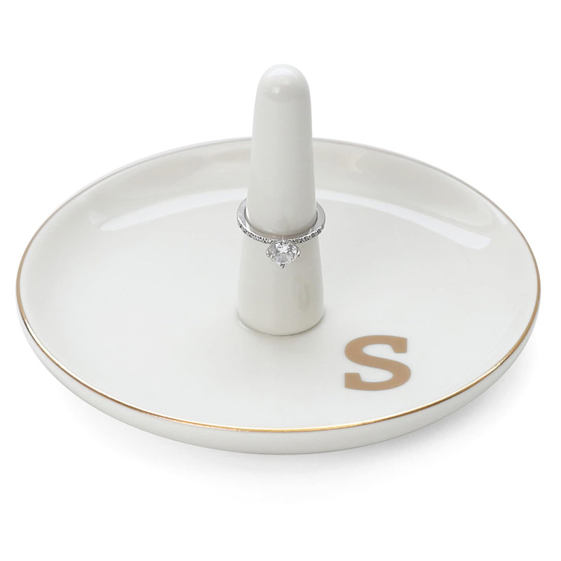 Plateau pour bijoux Initiales