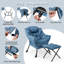 Canapé contemporain avec repose-pieds pliant-1418994653