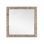 Hyson Flat Bone Beveled Wall Mirror