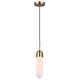 Ehrfried Single Light Metal/Fabric Cord Pendant