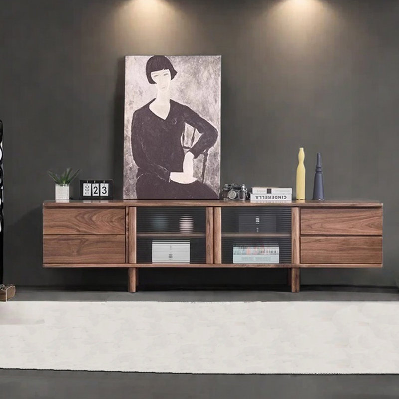 Modern simple popular TV cabinet, 78.74"