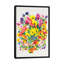 «Snapdragons & Zinnias», impression sur toile-29038815-72780710-72780711