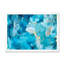 «Turquoise Luxury Abstract Fluid Art I», reproduction d'art sur toile moderne-67239196-67239213