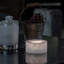 Bougie à DEL onyx blanc naturel
