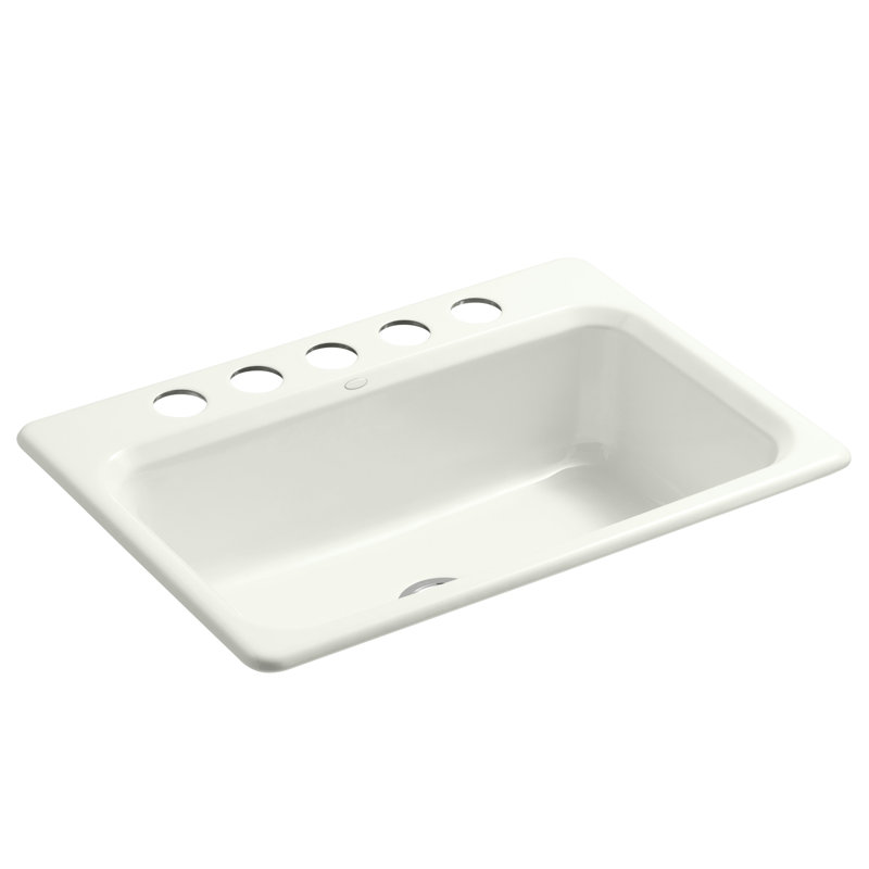Bakersfield™ 31" L x 22" W Undermount Kitchen Sink, Dune
