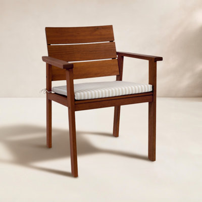 Chaise de patio avec coussin Brighton