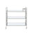 Palvi Tempered Glass Bar Cart