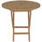 Cosper Round Teak Folding Outdoor Dining Table , in. W in. D-26610894