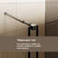 Porte de douche en verre