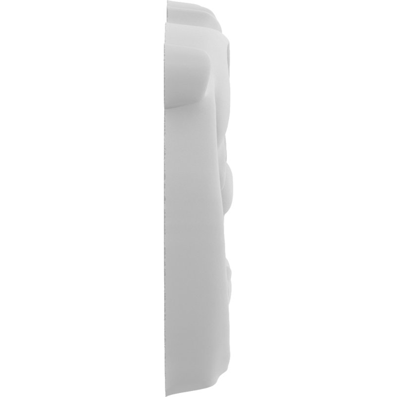 Applique Pinedale, H 1,5 po x l 2 po x P 0,25 po, Droite