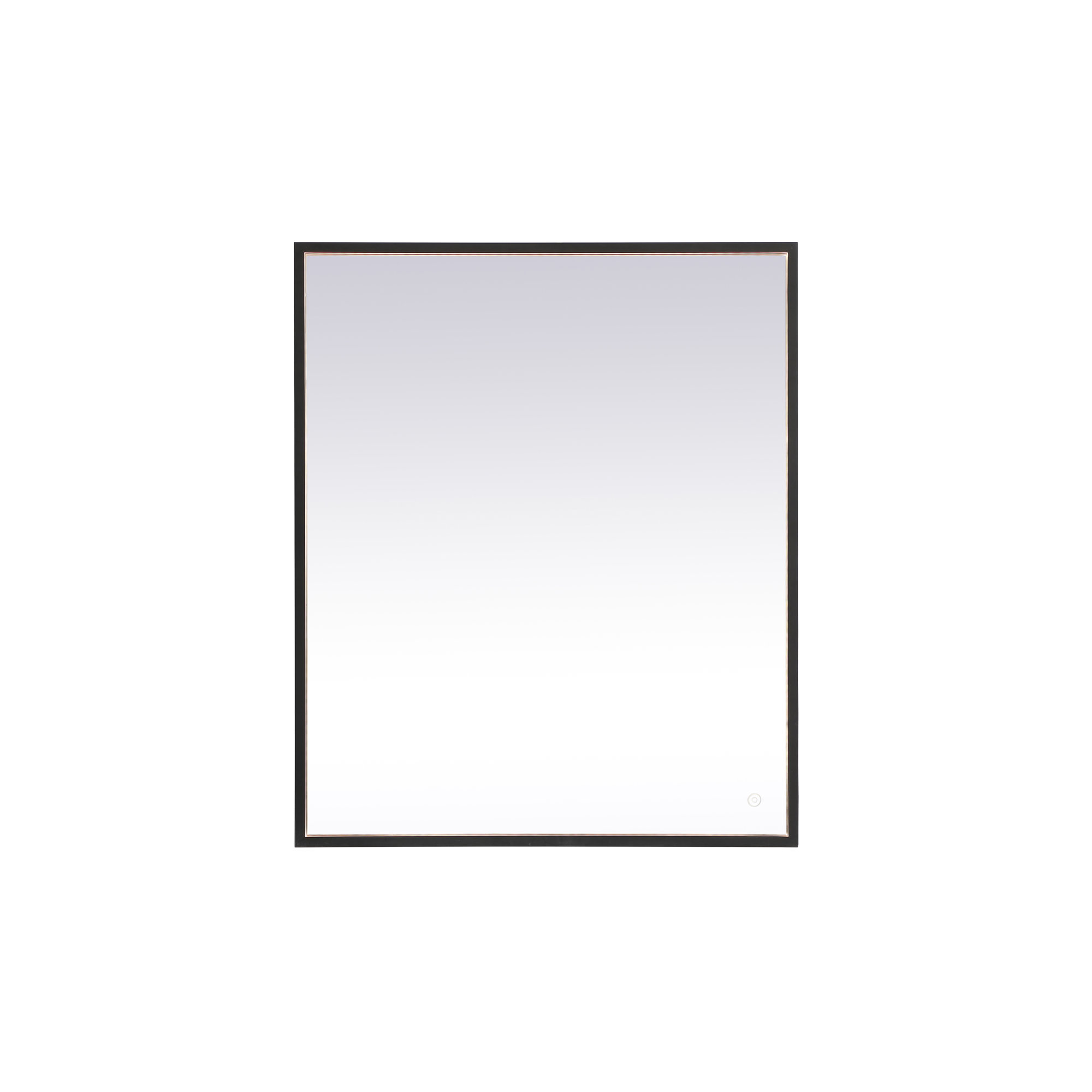 Piche Aluminum Mirror, Black, 30" x 36"