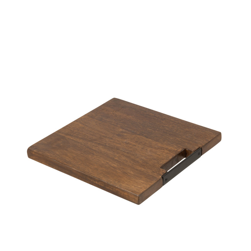 Huron Mango Wood Chopping Board, 35 cm x 35 cm