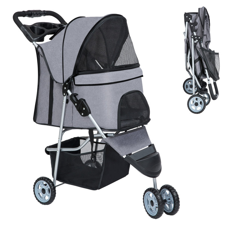 Poussette pliante Jogger, Gris