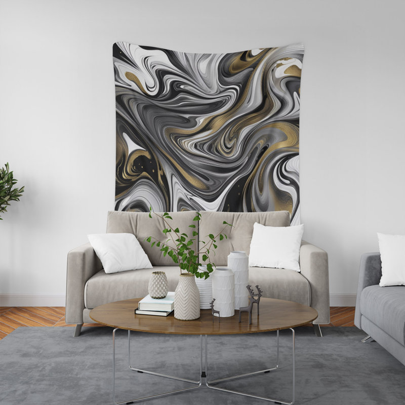 Tapisserie murale, H 80 po x l 68 po