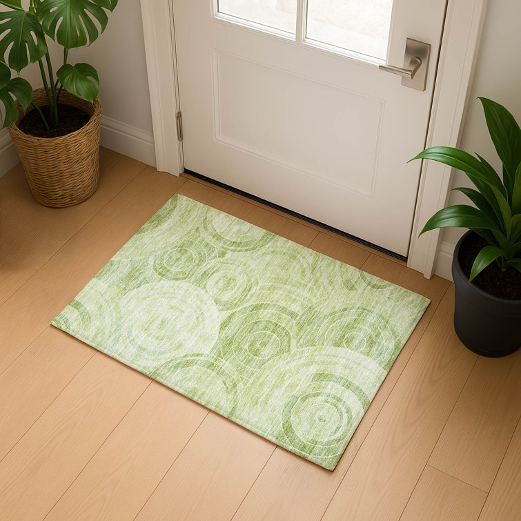 Premium Machine Washable Lubbers AMF1750 Geometric Rug