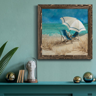 Weather II - Peinture sur toile encadrée
