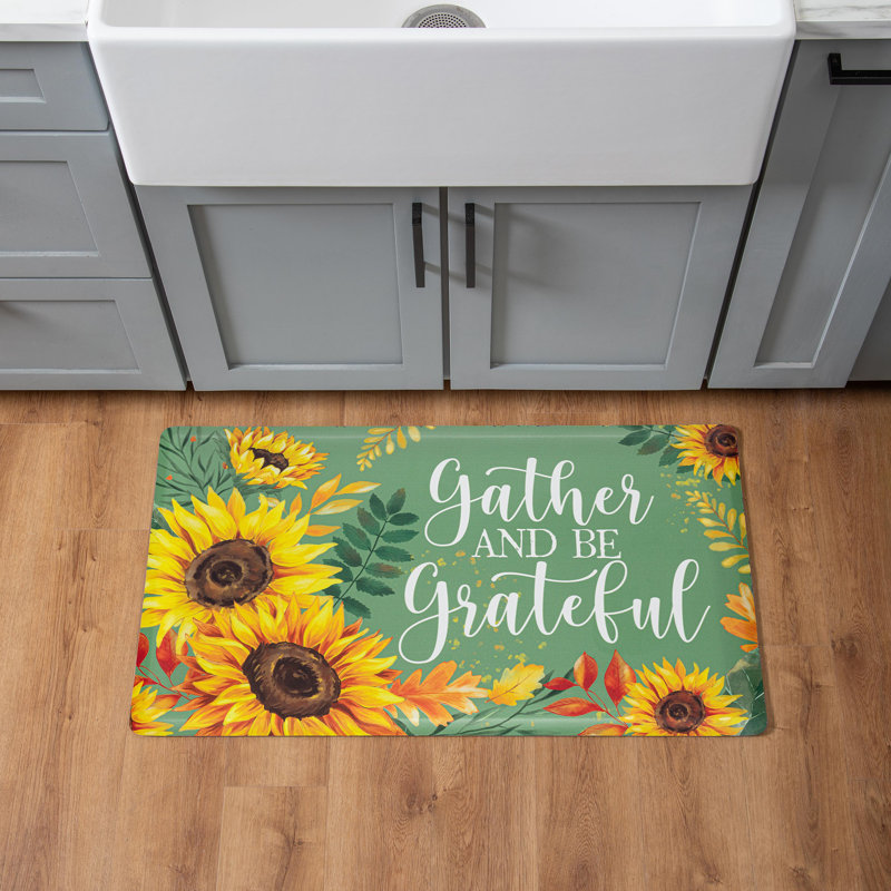 Tapis anti-fatigue Grateful Gatherings, 30 po x 18 po