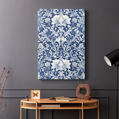 WM MORRIS Series DXLVI  -Premium Gallery Wrapped Canvas -Ready to Hang
