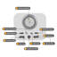 Canapé modulaire inclinable électrique avec haut-parleurs Bluetooth-132819585-132819587