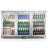 Coolski Beverage Refrigerator With 3 Doors, Commercial Back Bar Cooler For Beer Soda Wine, Counter Height Undercounter Display Fridge For Bar/home, Stainless Steel/led Lighting/etl Nsf Approved