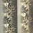 Acuff Modern Floral Forest Trees Pattern Wallpaper Beige Gray Gold Metallic Green hue