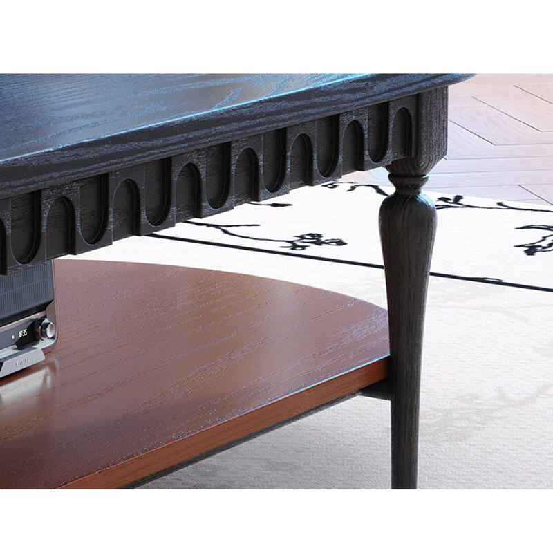 Table basse de style rétro américain