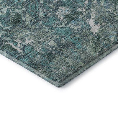 Premium Machine Washable Prisco Sage Rug