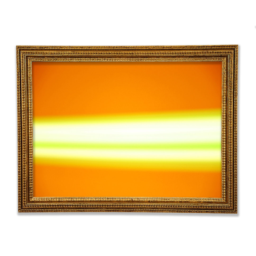 Gerahmtes Wandbild Mustard