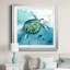 «Farm Tub Pig» - peinture encadrée-1796094644-1796094671