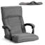 Isabelle & Max Caceres Reclining Floor Game Chair in Grey-738719414