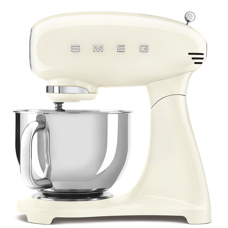 Smeg Stand Mixer Full Colour, Cream
