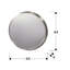 Broxton Engineered Wood Flat Wall Mirror-559120685