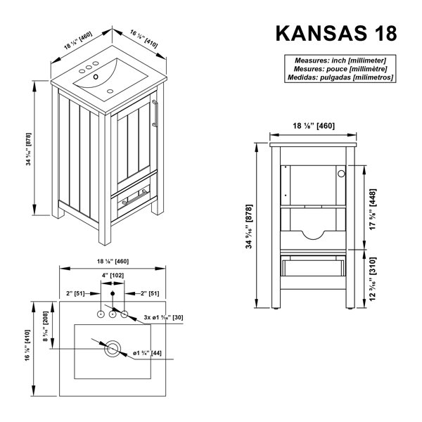 Dimensions du produit