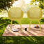Weather Resistant Patio Dining Chairs, Pe Modern Style For Home Dining