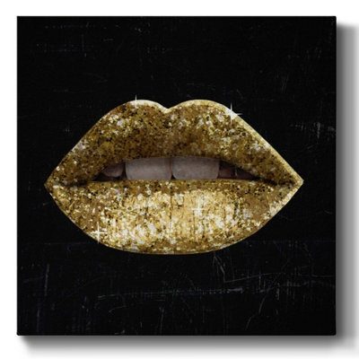 Glam Kiss III sur toile