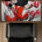 Red tulips - 15.75"x31.50" Desk mat
