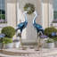 Statue de jardin Osheana Cranes