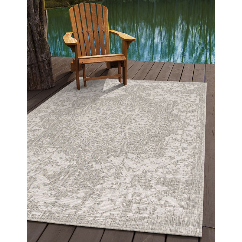 Jill Zarin Dubai Outdoor Rug, Rectangle 9' x 12'