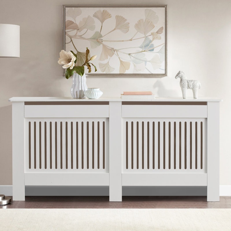 Phaedra Radiator Cover, 82cm H x 172cm W x 19cm D