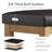 Hahnville Faux Leather Upholstered Storage Shoe Bench-1221575072-1231340582