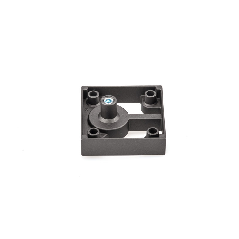 Adjustable Furniture Leg, Dark Brown