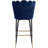 Sonette Upholstered Counter Stool with Metal Frame-1080848126