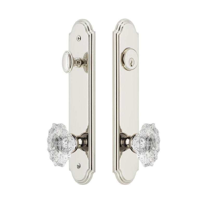 Ensemble d'entrée complet Arc, 2.75", Nickel poli
