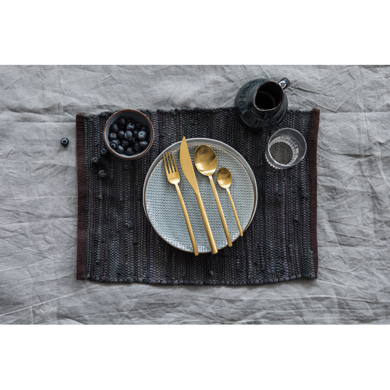 Due Flatware Set - 32 Pieces - Ice Gold, Ice Gold