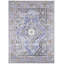 Tapis lavande et ivoire tissé à plat à la machine Emanuel -449528119